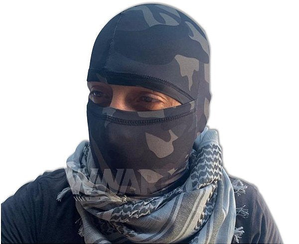 Balaclava Tática Militar SMILE Proteção UV+ Multicam BLACK